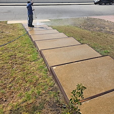 After concrete cleaning long beach ca