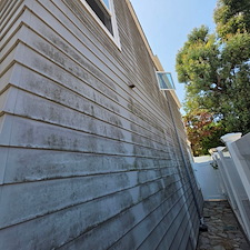 Before house washing long beach ca