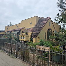 Before stucco house washing long beach