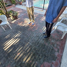 Amazing-Patio-Transformation-Years-of-Dirt-Organic-Growth-Removed 3