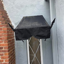 Awning & Fountain Restoration in California Heights Historic District in Long Beach, CA 10