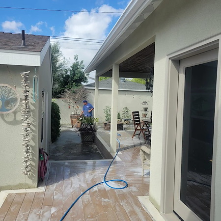 Patio Cleaning